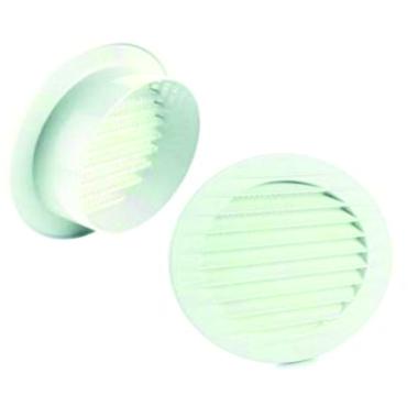 Rejilla circular color blanco 10cm Art.3233